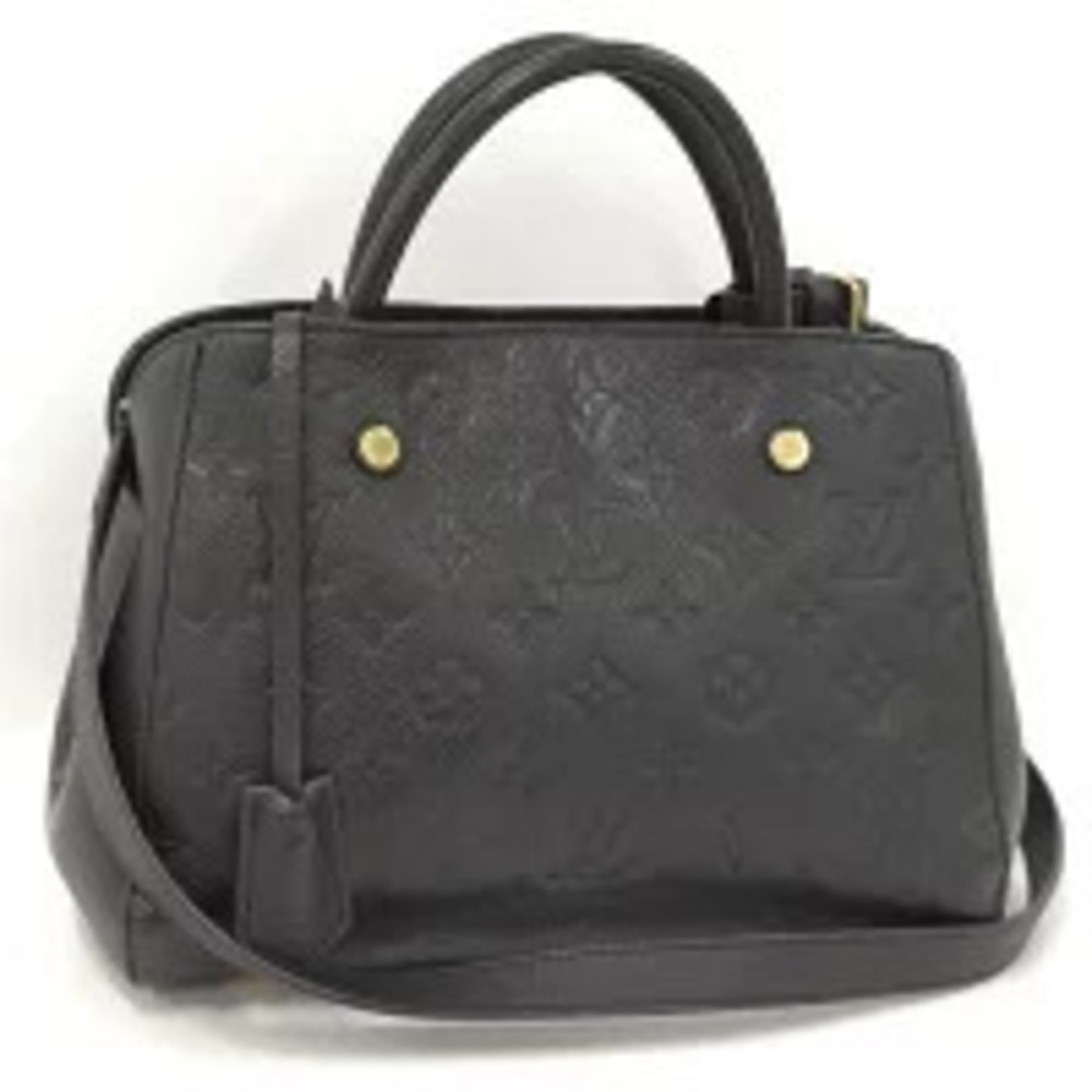 LOUIS VUITTON Montaigne Empreinte Noir Black